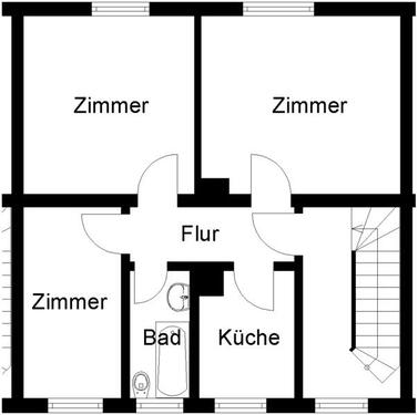 Foto - 3 Zimmer Etagenwohnung zur Miete in Göttingen