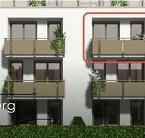 Moderne 2-Zimmer-Neubau-Wohnung mit Balkon in NürnbergSt.Peter
