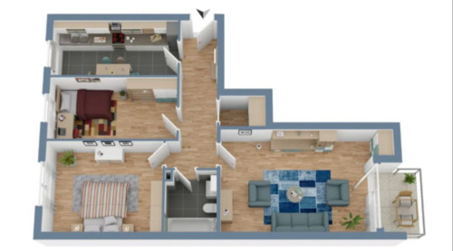 Foto - Wohnung mit Balkon, Stellplatz, Garage und Keller zu verkaufen