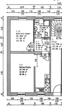 Foto - 2 Zimmer Erdgeschoßwohnung in Torgelow