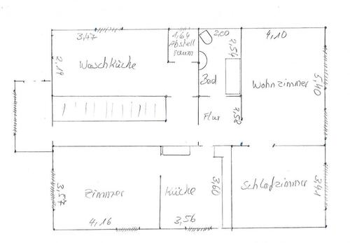 Foto - 3 Zimmer Wohnung in Lauenstein - 485,00&nbsp;EUR Kaltmiete, ca.&nbsp; 91,00&nbsp;m&sup2;