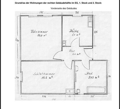 Foto - 2 Zimmer Wohnung - 750,00 EUR Kaltmiete,