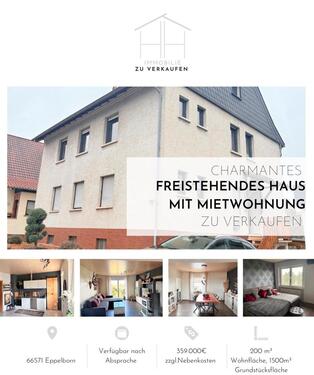 Foto - Freistehendes Haus mit Mietwohnung