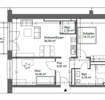 Erstbezug mit Balkon: Geschmackvolle 3-Raum-Wohnung mit gehobener - Bamberg Bamberg-Ost