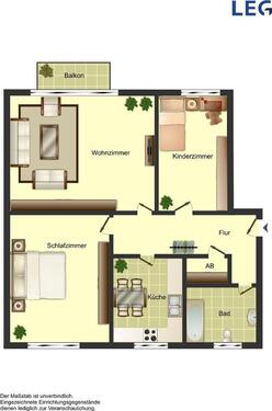 Foto - 3 Zimmer Etagenwohnung zur Miete in Hamm