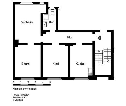Foto - 3 Zimmer Etagenwohnung zur Miete in Essen