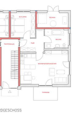 Foto - Etagenwohnung zur Miete in Osterhofen