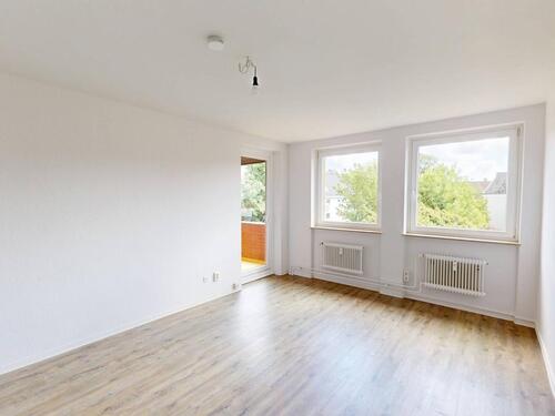 Foto - 66 m² Wohnkomfort: Stilvolle 2-Zimmer-Wohnung mit Einbauküche & Balkon