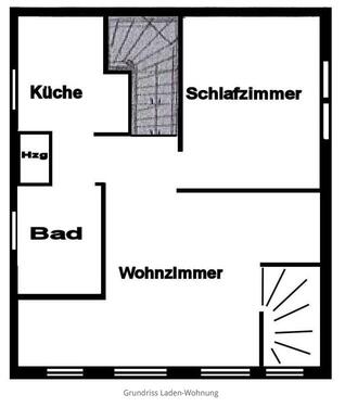 Foto - 2 Zimmer Dachgeschoßwohnung zur Miete in Schenefeld