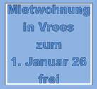 Foto - Mietwohnung in Vrees, 88 m², zum 1.1.26 frei, 3- Zimmer, 1.Etage