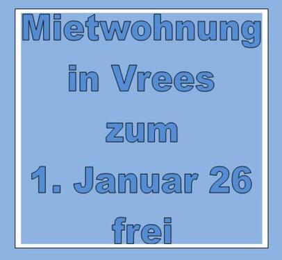 Foto - Mietwohnung in Vrees, 88 m², zum 1.1.26 frei, 3- Zimmer, 1.Etage