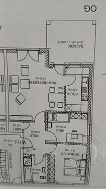 Foto - 3 Zimmer Wohnung - 970,00 EUR Kaltmiete,