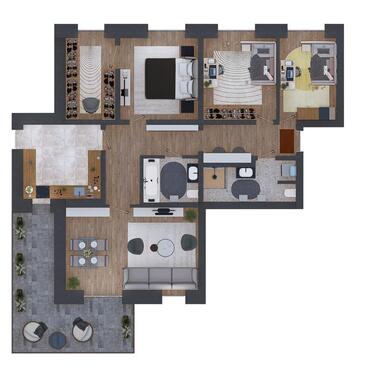 Foto - 4 Zimmer Etagenwohnung zur Miete in Chemnitz