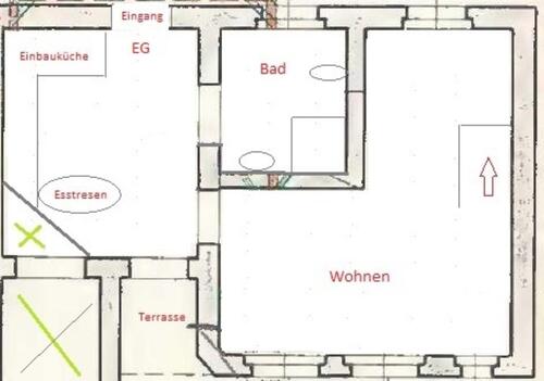 Foto - 3 ZKB in DT-Heidenoldendorf - 445,00 EUR Kaltmiete,