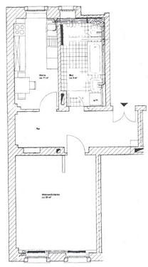 Foto - 1 Zimmer Dachgeschoßwohnung zur Miete in Dresden