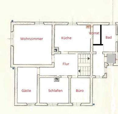 Foto - 4 ZKB in DT-Heidenoldendorf - 525,00 EUR Kaltmiete,