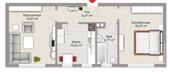Foto - 2 Zimmer Erdgeschoßwohnung zum Kaufen in Eschborn