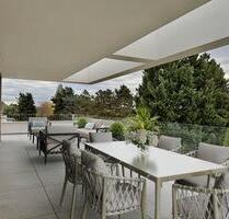 Penthouse der Extraklasse mit hochwertiger Einbauküche und Sauna in erster Mainlinie - Maintal