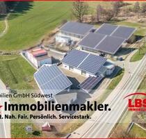 Zwei moderne und gepflegte Gewerbehallen mit Büros vielseitig nutzbar! - Mühlingen