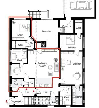 Foto - 3-Raum-Wohnung: zentral und ruhig