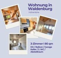 3-Zimmer Wohnung I Wohnen und Wohlfühlen in Waldenburg