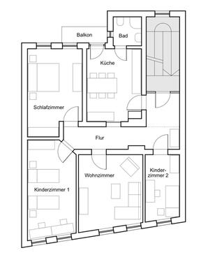 Foto - Etagenwohnung in Hof