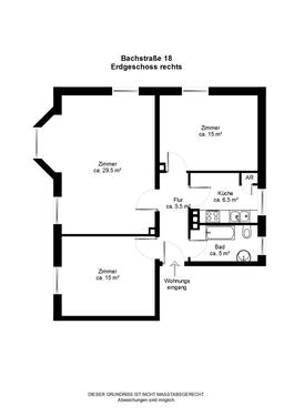 Foto - 3 Zimmer Etagenwohnung zur Miete in Tastrup