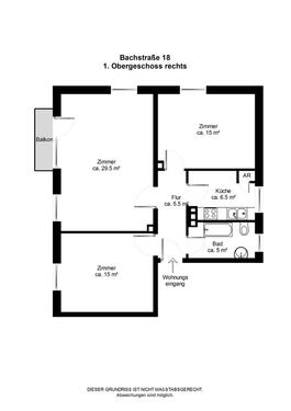 Foto - 3 Zimmer Etagenwohnung in Tastrup