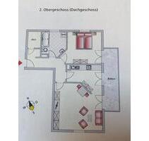2 Zimmer DG-Wohnung - 700,00&nbsp;EUR Kaltmiete, ca.&nbsp; 59,00&nbsp;m&sup2; in Rohrdorf (PLZ: 83101)