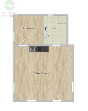 Foto - 2 Zimmer Erdgeschoßwohnung in Ilmenau