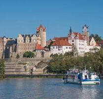 Bernburg Bergstadt: 3 Zimmer, Einbauküche, Bad, Dachterrasse - Bernburg (Saale)