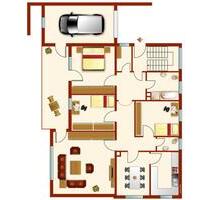 Helle 4-Zimmer Wohnung in NeustadtWN mit BalkonGarten - Neustadt an der Waldnaab