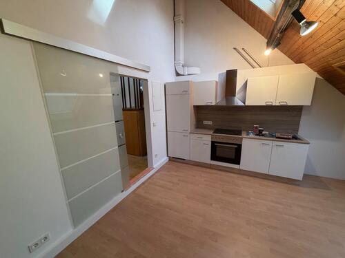 Foto - Charmante Galeriewohnung mit Dachterrasse und neuer Einbauküche