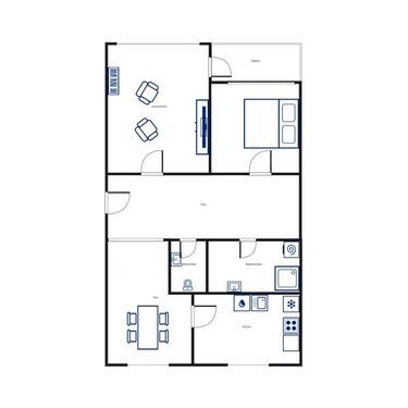 Foto - 3 Zimmer Etagenwohnung zur Miete in Kassel