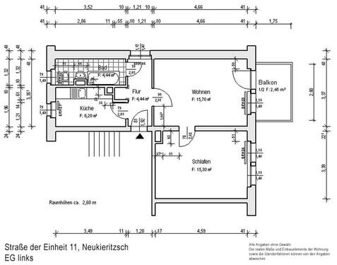 Foto - 2 Zimmer Etagenwohnung in Neukieritzsch