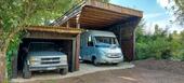 Foto - Carport 8mx5m für Wohnmobil,Wohnwagen,Motorboot usw.