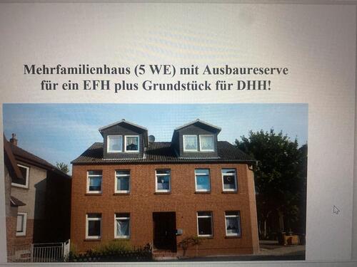 Foto - MFH (5 WE) mit Ausbaureserve für EFH + Grundstück DHH
