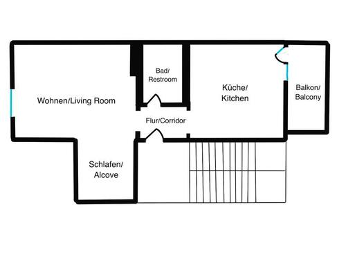 Foto - sanierte Wohnung ruhige Lage Eller-Süd Südbalkon