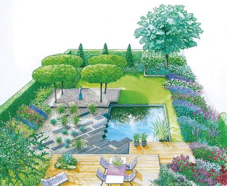 Foto - Zu Vermieten schöne Garten Wohnun Lechhausen