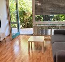 Möbilierte 1-Zimmer-Wohnung mit Terrasse und Einbauküche - München Sendling-Westpark