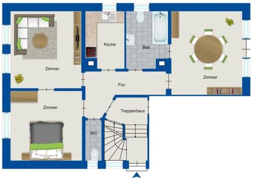 Foto - 3 Zimmer Erdgeschoßwohnung zur Miete in Stuttgart