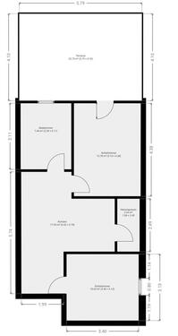 Foto - Wohnung zu vermieten - 1.050,00 EUR Kaltmiete,
