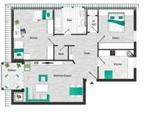 Renovierte Wohnung Maisonette inkl. Balkon und EBK - Schwäbisch Hall