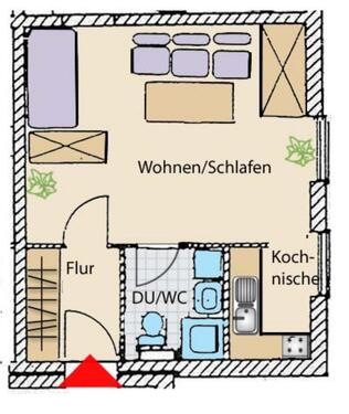 Foto - Gemütliche 1-Zimmer Wohnung in Burghausen