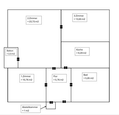 Foto - Frisch renovierte 3-Zimmerwohnung in 96484 Wiesenfeld