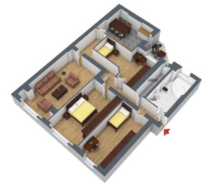 Foto - 115qm 4Zimmer EG-Wohnung in Pettenkoferstr. 28 10247 F'hain