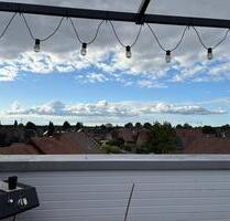 Helle Wohnung mit großer Dachterrasse - Reken