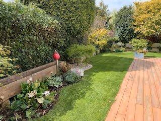 Foto - Ruhig gelegenes Zweifam-Haus m. Einliegerw., uneinsicht. Garten