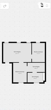 Foto - 2 Zimmerwohnung - 650,00&nbsp;EUR Kaltmiete, ca.&nbsp; 60,00&nbsp;m&sup2;