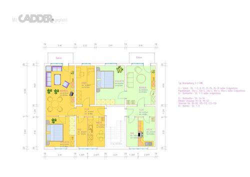 Foto - 2 Zimmer Etagenwohnung zur Miete in Waren (Müritz)